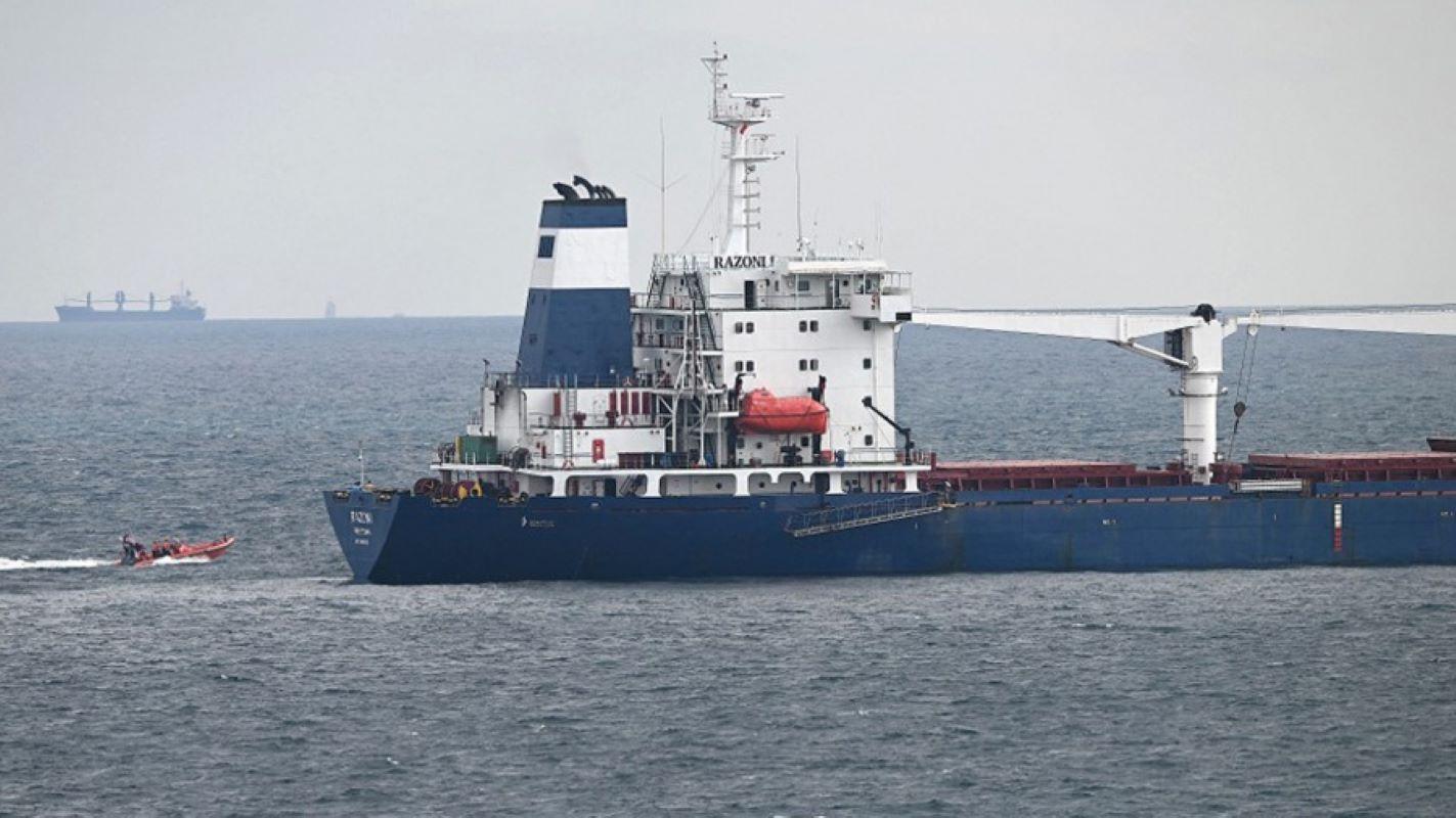 Lee más sobre el artículo Primer barco con granos ucranianos llegó a Turquía